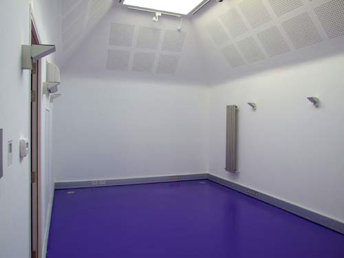 Recording Studio with accoustic plaster board